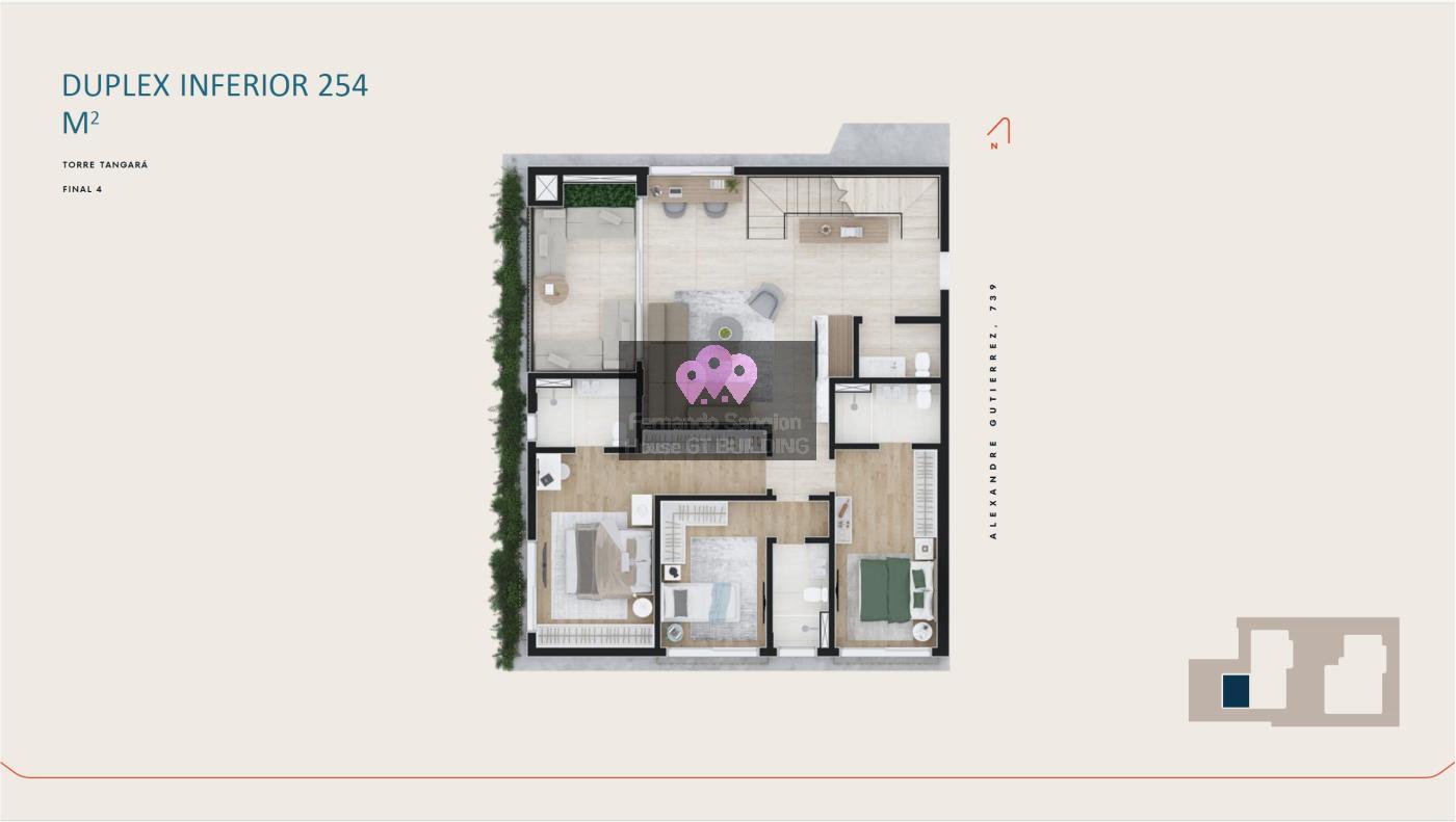 Cobertura, 3 quartos, 254 m² - Foto 6