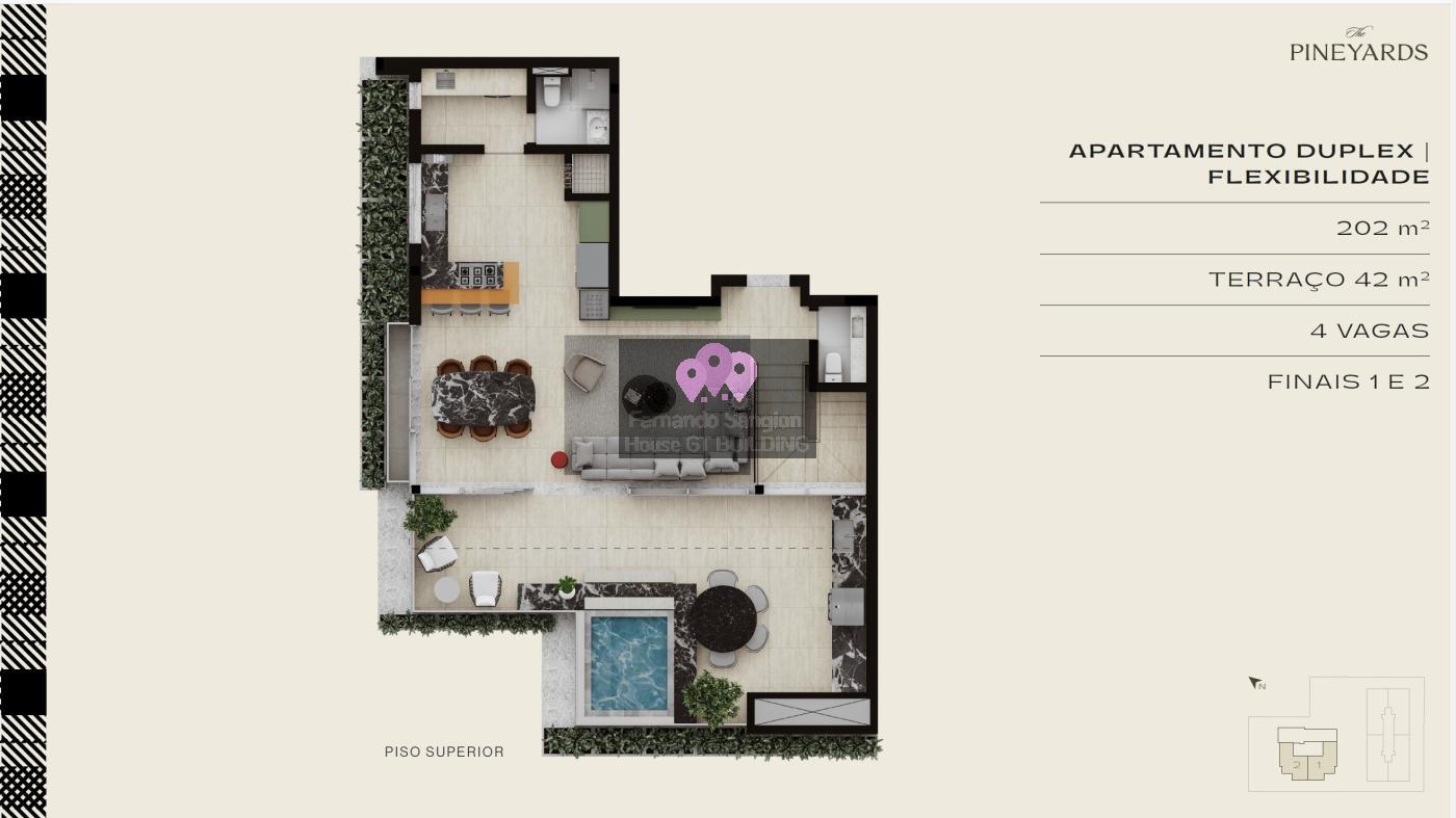 Cobertura, 4 quartos, 244 m² - Foto 4