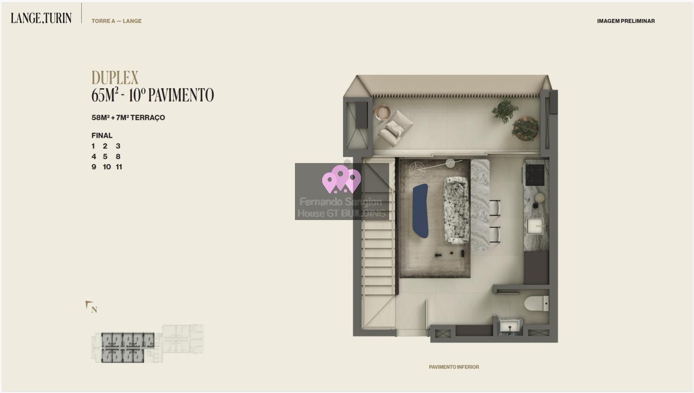 Apartamento, 1 quarto, 65 m² - Foto 3